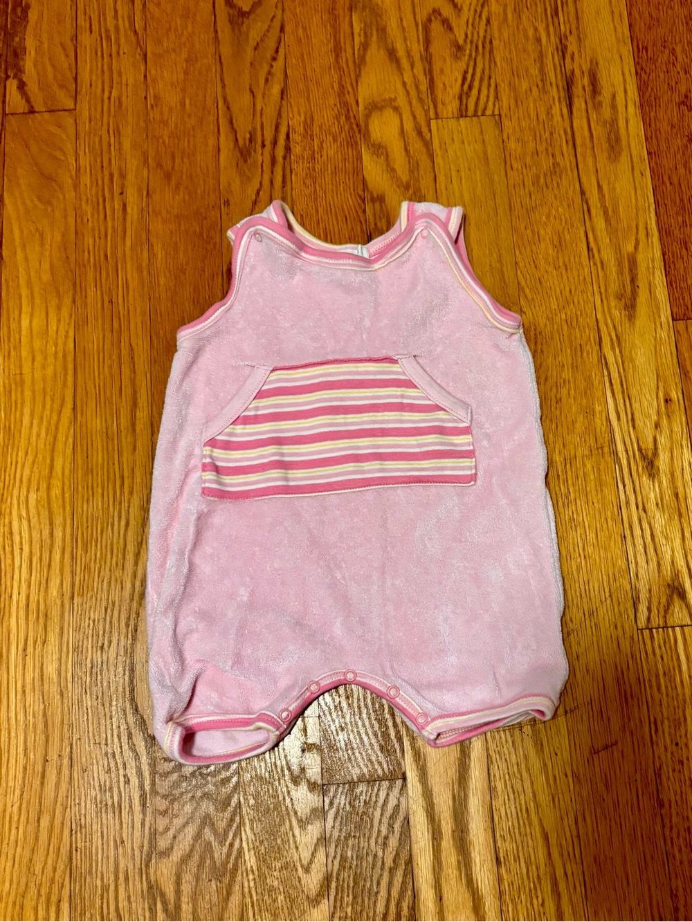 Under the Nile Pink Romper - 12 months - Like New